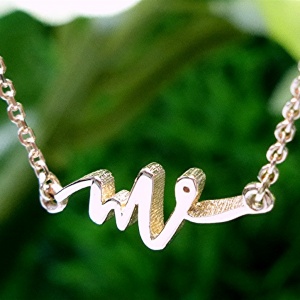 Logo Dainty Necklace