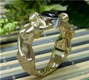 14k gold Mermaid ring