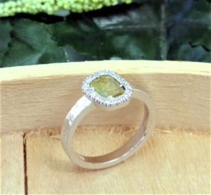 Diamond slice ring