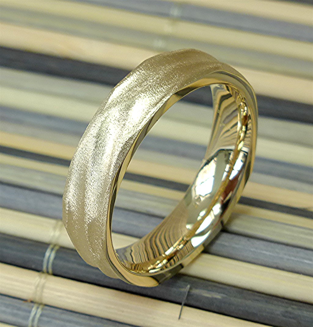 14k Gold Mens Ring Limpid Jewelry