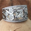 14k gold diamond engagement ring