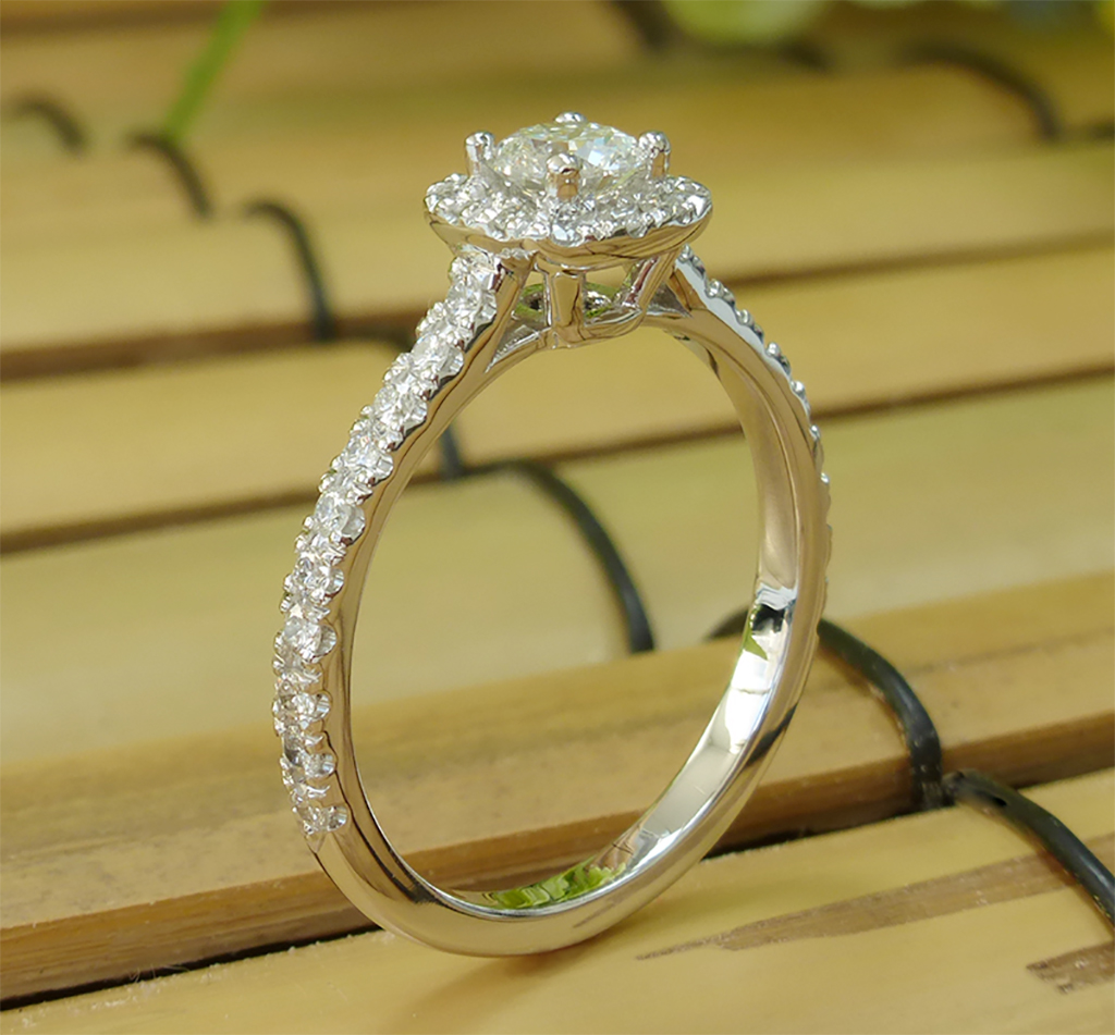 1.06 Carat Diamond Engagement Ring | Limpid Jewelry