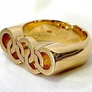 14k gold Olympic ring