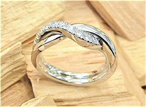 Diamond Interlock ring