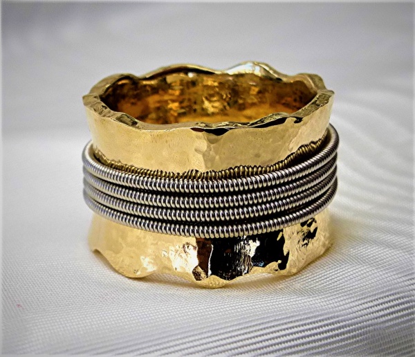 Guitar String Wrapped Ring